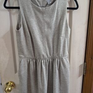 Sleeveless Gray Dress
